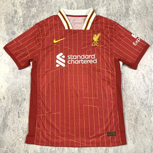 Nike Liverpool FC Jersey Mens 2XL Red Home Match Stadium Soccer Futbol Dri-Fit
